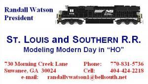 Randall Watson's St. Louis and Southern RR